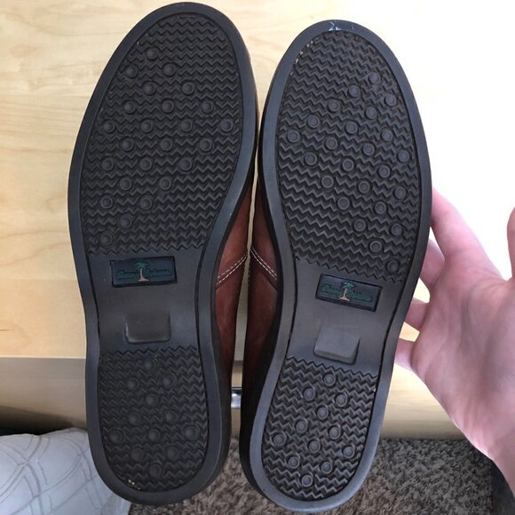 Tommy Bahama Split Toe Leather Loafers - Picture 10 of 11